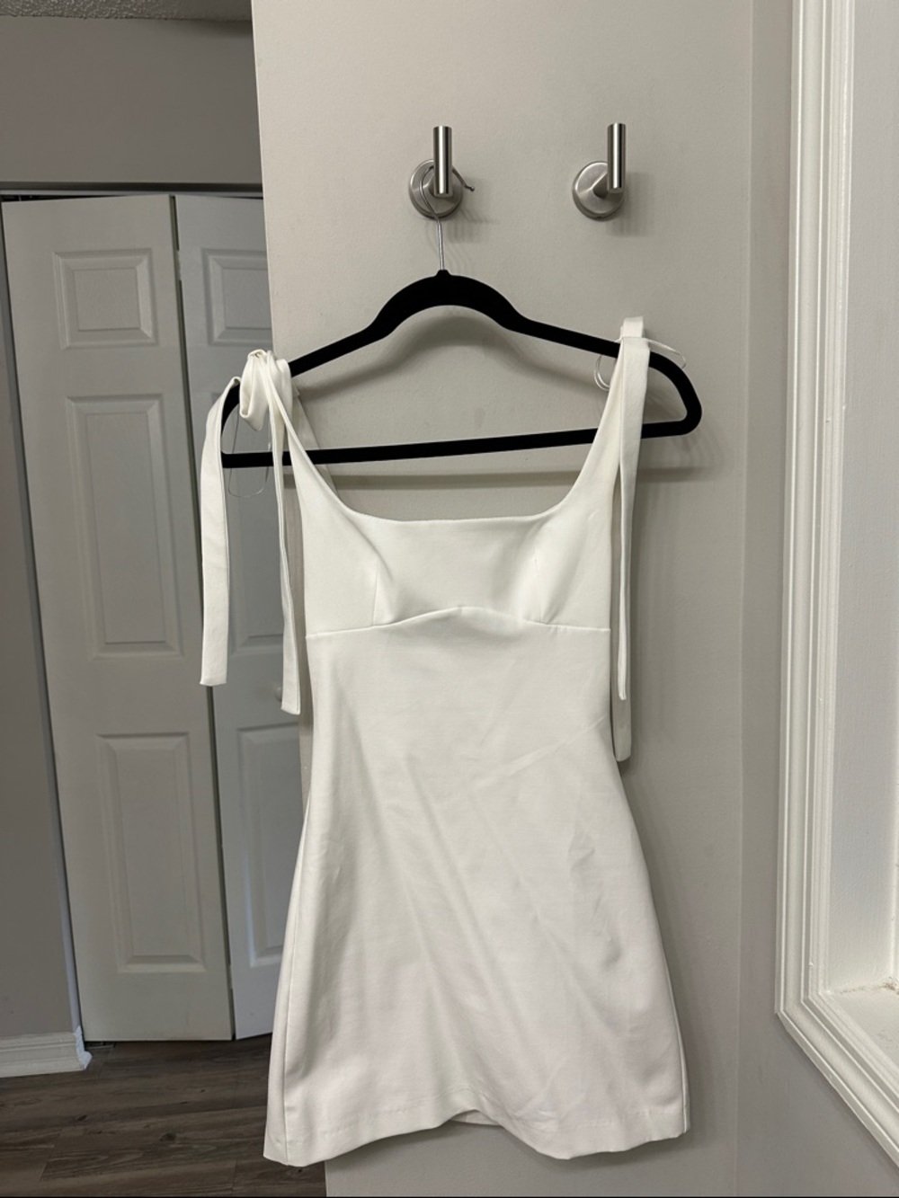 NWT Zara Tie-Shoulder Mini Dress